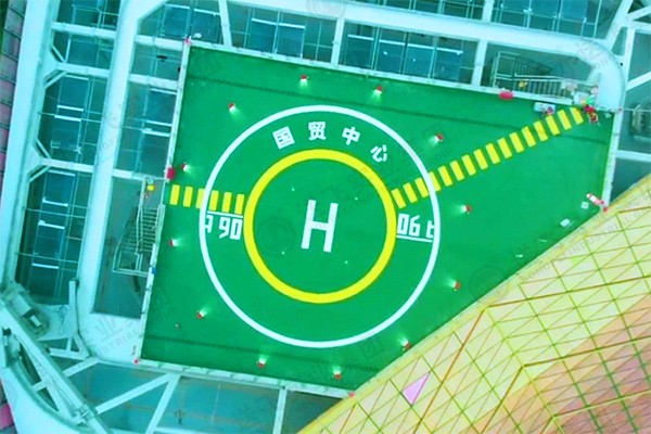 直升機停機坪的主要構造